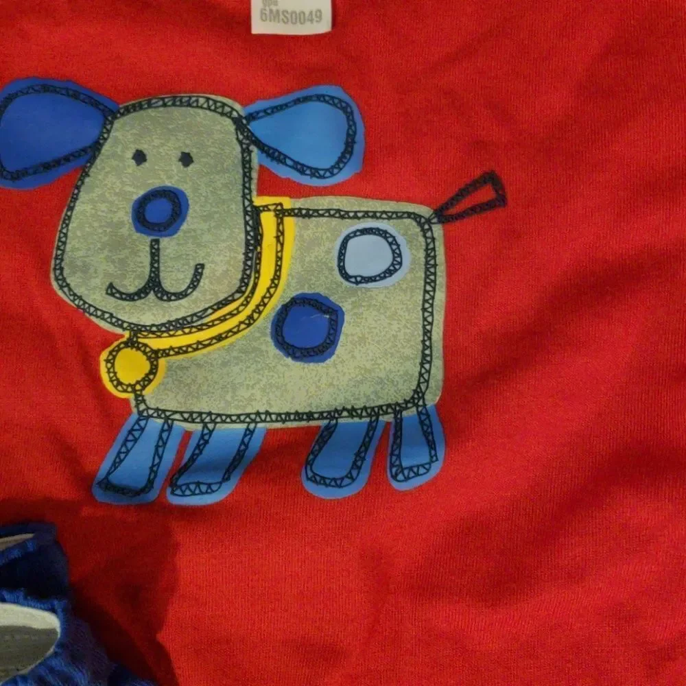 Carters Puppy 3 piece sleep set 12M